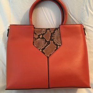 NEW 100% Leather Designer Style Bag